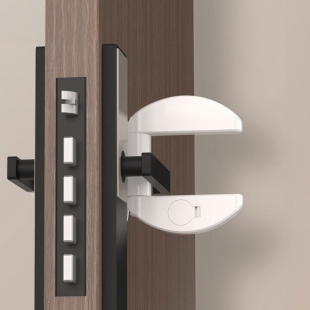 멜리 문고리 경보 잠금장치 80dB 도어 보안 경보기 여행용 원룸 현관 보조