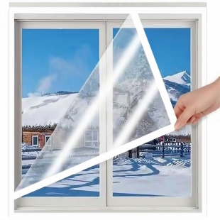 카르마 창문 우풍 차단 비닐 맞춤 컷팅 단열 보온 벨크로 필름