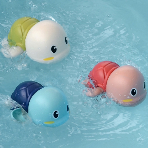 아기목욕놀이장난감 헤엄치는태엽거북이 애착인형 물놀이완구6개세트