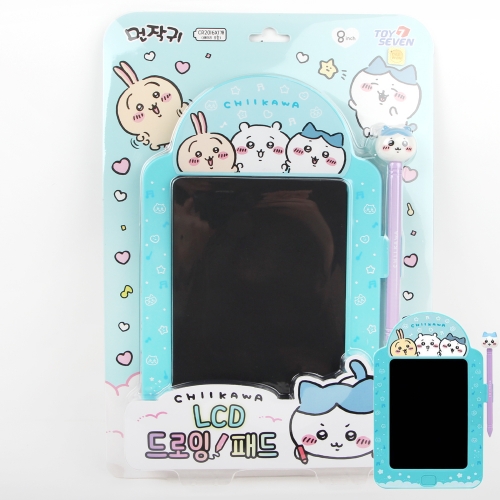 먼작귀 치이카와 LCD 드로잉 패드 어린이용 전자 연습장 그림판 색상랜덤