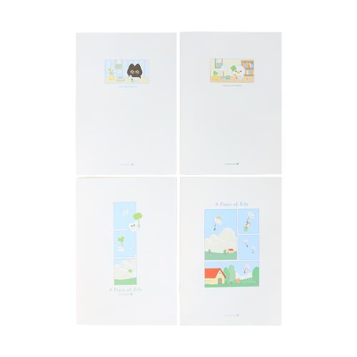 1000 중철노트_귀여운친구들(20절/항균) 1000 중철노트_귀여운친구들(20절/항균)