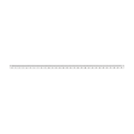 3500 비움 투명 사각직자 30cm