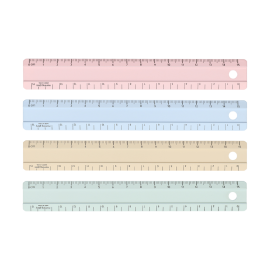 1500 밀키컬러 자 15cm