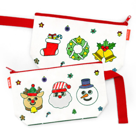 컬러링 파우치 - 크리스마스