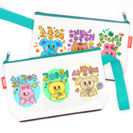 손으로 말해요 수어 파우치