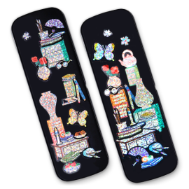 책가도 자개 필통