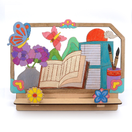 전통 책가도 독서대