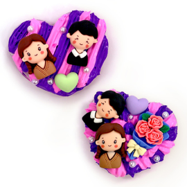 엄마아빠 데코덴 투명 스마트톡