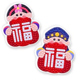 복주머니 키즈 보석십자수 스마트톡 (2종 택1)