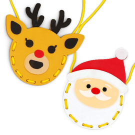 펠트 가방 만들기 - 크리스마스 (2종 택1)