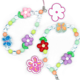 봄꽃 비즈 스트랩