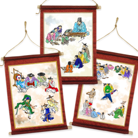 김홍도 족자 만들기 (3종 택1)