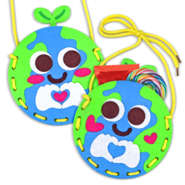 지구 펠트 가방