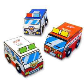 마이히어로 자동차 만들기 3인용