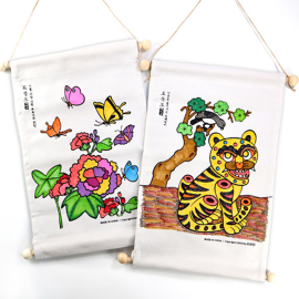 패브릭 민화 족자 (6종 택1)