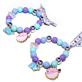 여름 팬던트 팔찌 만들기