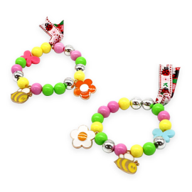 봄 팬던트 팔찌 만들기