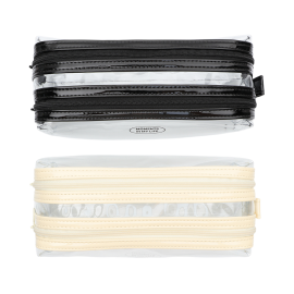 11000 투명 더블 포켓 봉제필통