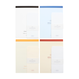 4500 심플 패드편지지&봉투세트