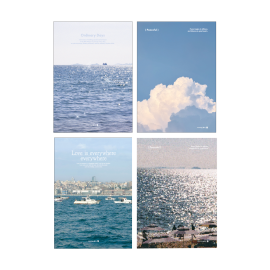 8000 벨벳제본노트(16절) 4권 세트