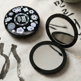 전통 자개 접이식 손거울