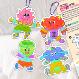 내 마음 걱정인형 (4개입)