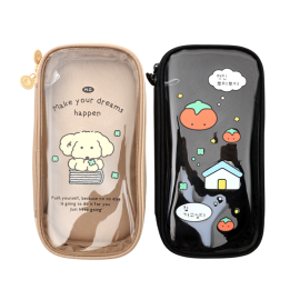 9000 투명 사각 파우치ver.6