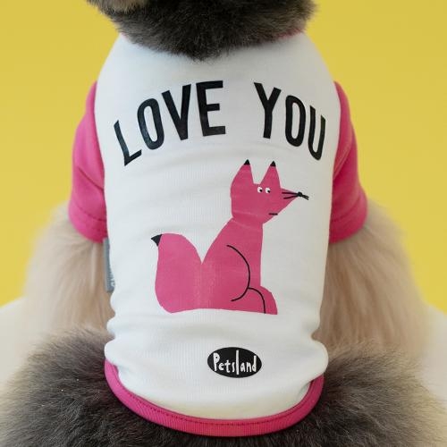 펫츠랜드 버디즈티셔츠 러브유 3 color S-2XL