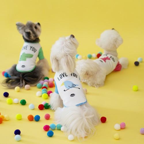 펫츠랜드 버디즈티셔츠 러브유 3 color S-2XL