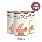 테라카니스 라이트 치킨과 애호박 400g X 3