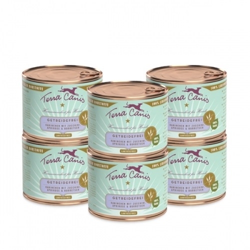 테라카니스 그레인프리 토끼와애호박 200g x 6