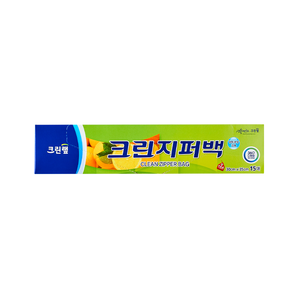 [크린랲]지퍼백 30X35X15매(특대)