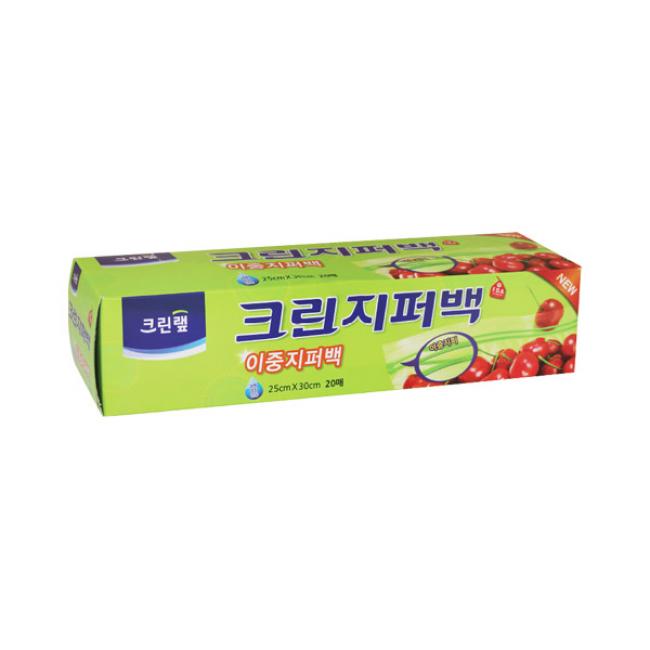 [크린랲]지퍼백 25X30X20매(대)