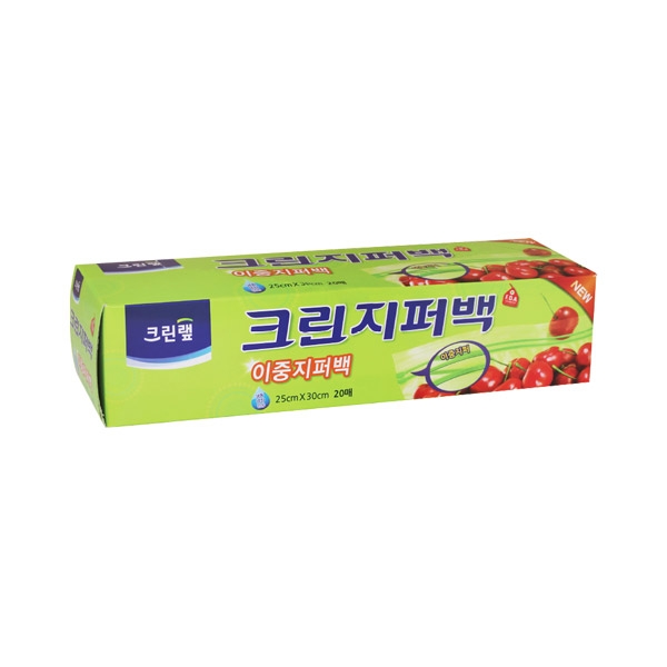 [크린랲]지퍼백 25X30X20매(대)