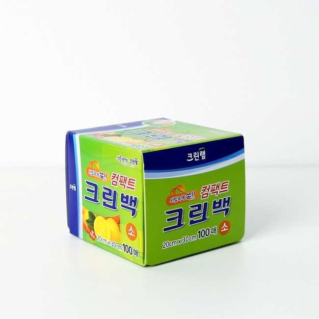 [크린랲]컴팩트 크린백 20X30X100매(소)