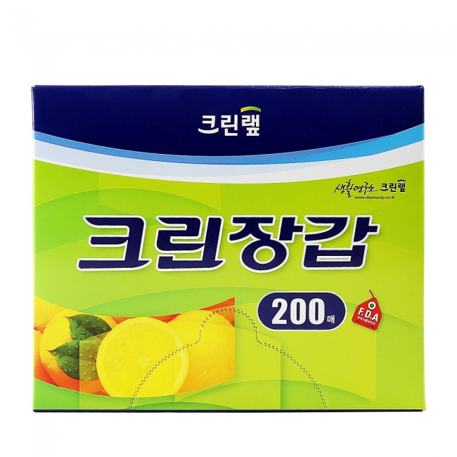 [크린랲]크린장갑 대용량 200매