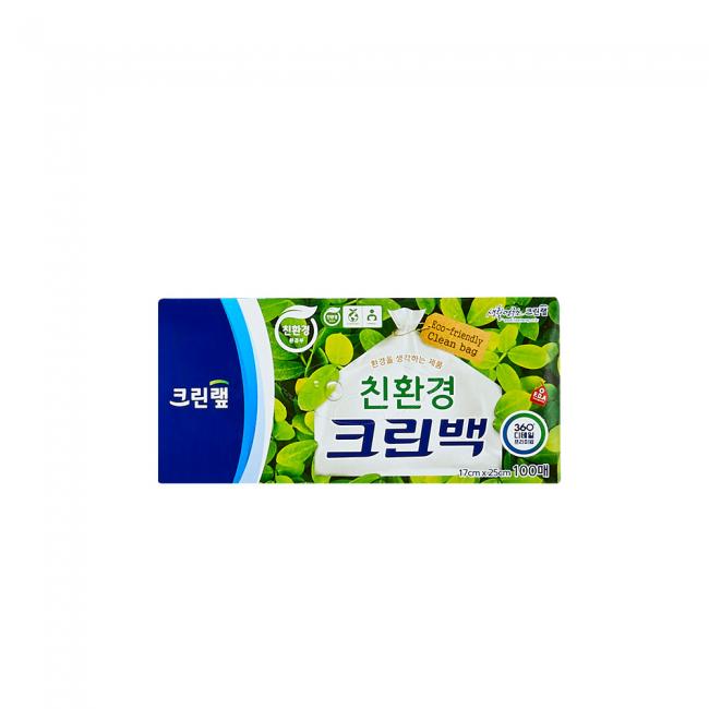 [크린랲]친환경 크린백 17cmX25cmX100매(미니)