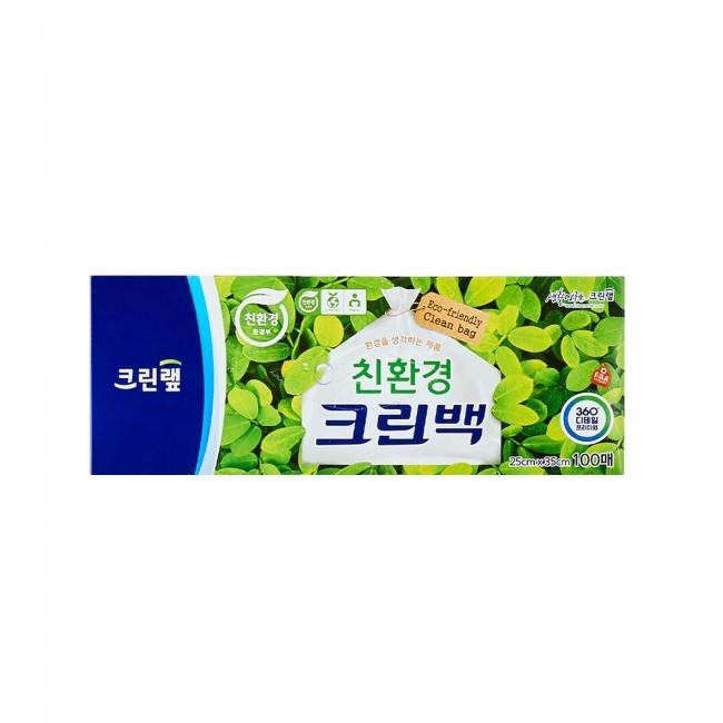 [크린랲]친환경 크린백 25cmX35cmX100매(중)