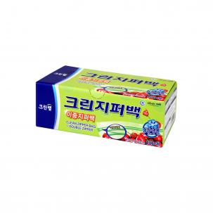 [크린랲]이중지퍼백 25cmX30cm 100매(대)