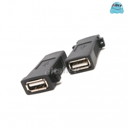 AQ0081 - USB 2.0 A(F)/A(F) 월 플레이트 젠더/1EA