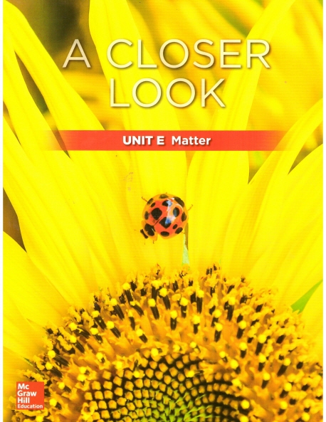 Science A Closer Look G1 Unit E Matter isbn 9791132102007