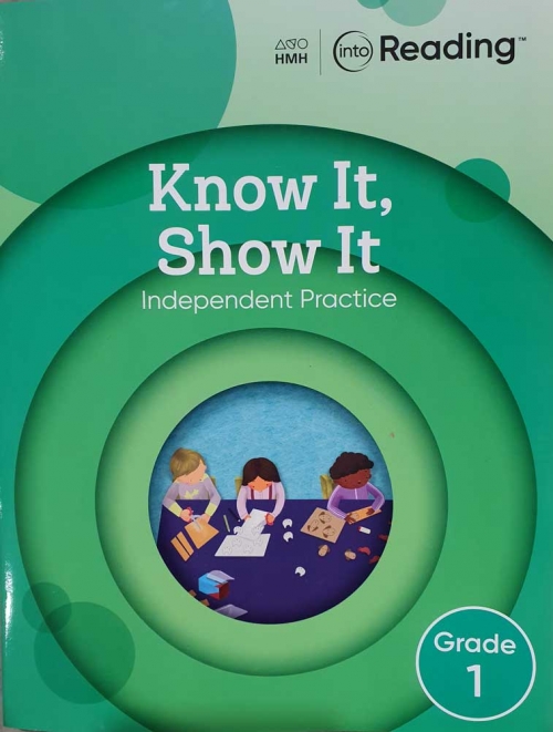 Into Reading Know It Show It G1 isbn 9781328453204