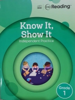 Into Reading Know It Show It G1 isbn 9781328453204