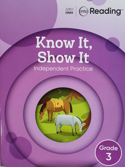 Into Reading Know It Show It G3 isbn 9781328453242