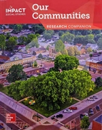 Impact Social Studies Our Communities Grade 3 Research Companion isbn 9780076977338