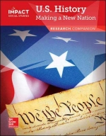 Impact Social Studies US History Making a New Nation Grade 5 Research Companion isbn 9780076928750