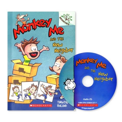 MONKEY ME 3 MONKEY ME AND THE NEW NEIGHBOR BOOK WITH CD isbn 9781338274011
