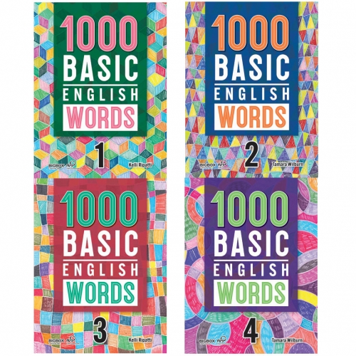 1000 Basic English Words 1 2 3 4 배송