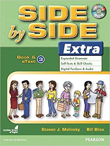 Side by Side Extra 3 Book & eText with CD isbn 9780134306704