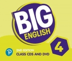 Big English 4 Class CD and DVD 2nd isbn 9781292203140